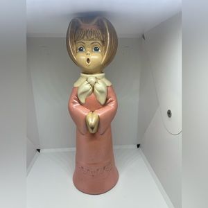 Vintage Ceramic Angel, signed. 1970